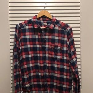 Red/White/Blue Flannel (Hollister)